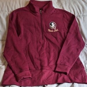 Knights Apparel Maroon Cozy Quarter-Zip Pullover